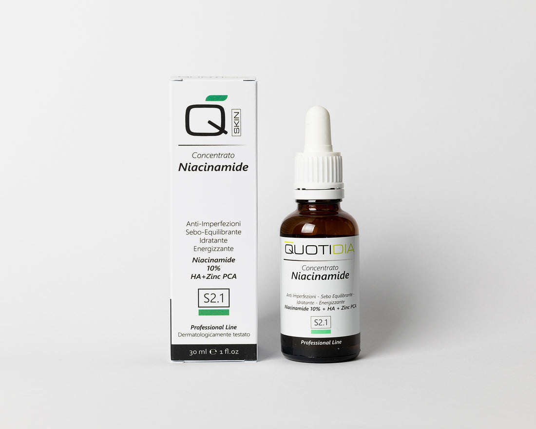 Siero Viso, Niacinamide, Anti Acne, Idratante, Energizzante, Antirughe, Antietà, Seboequilibrante