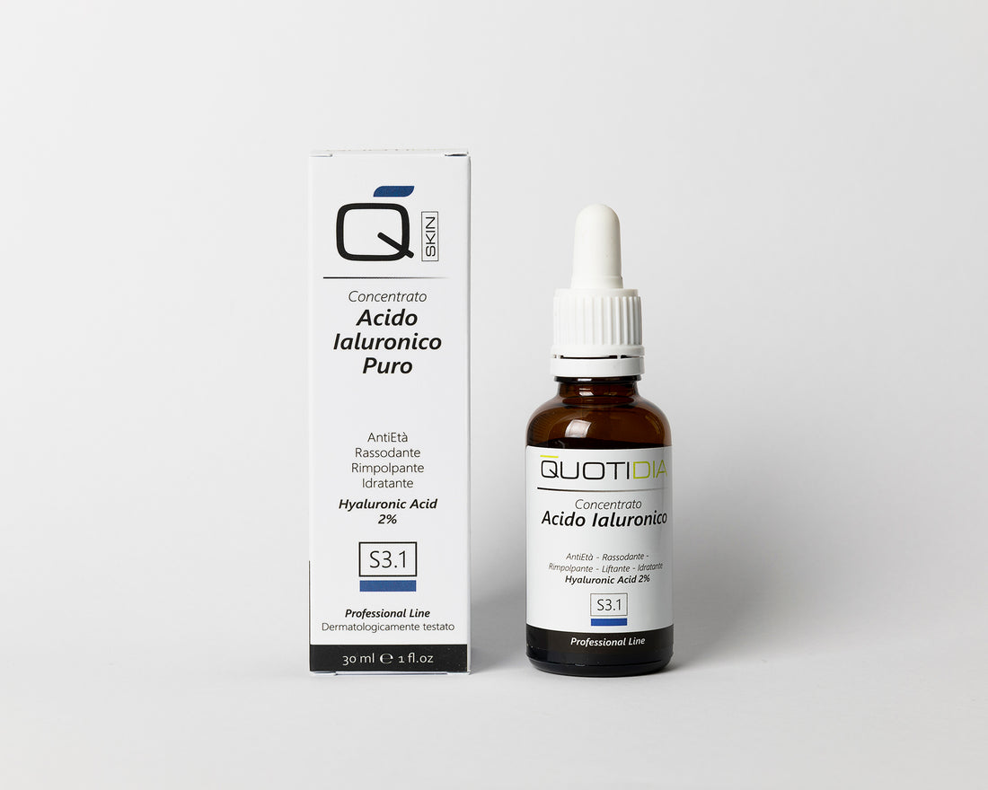 Siero Viso, Acido Ialuronico, 3 pesi, Antirughe, Idratante, Rimpolpante, Rassodante, Antietà