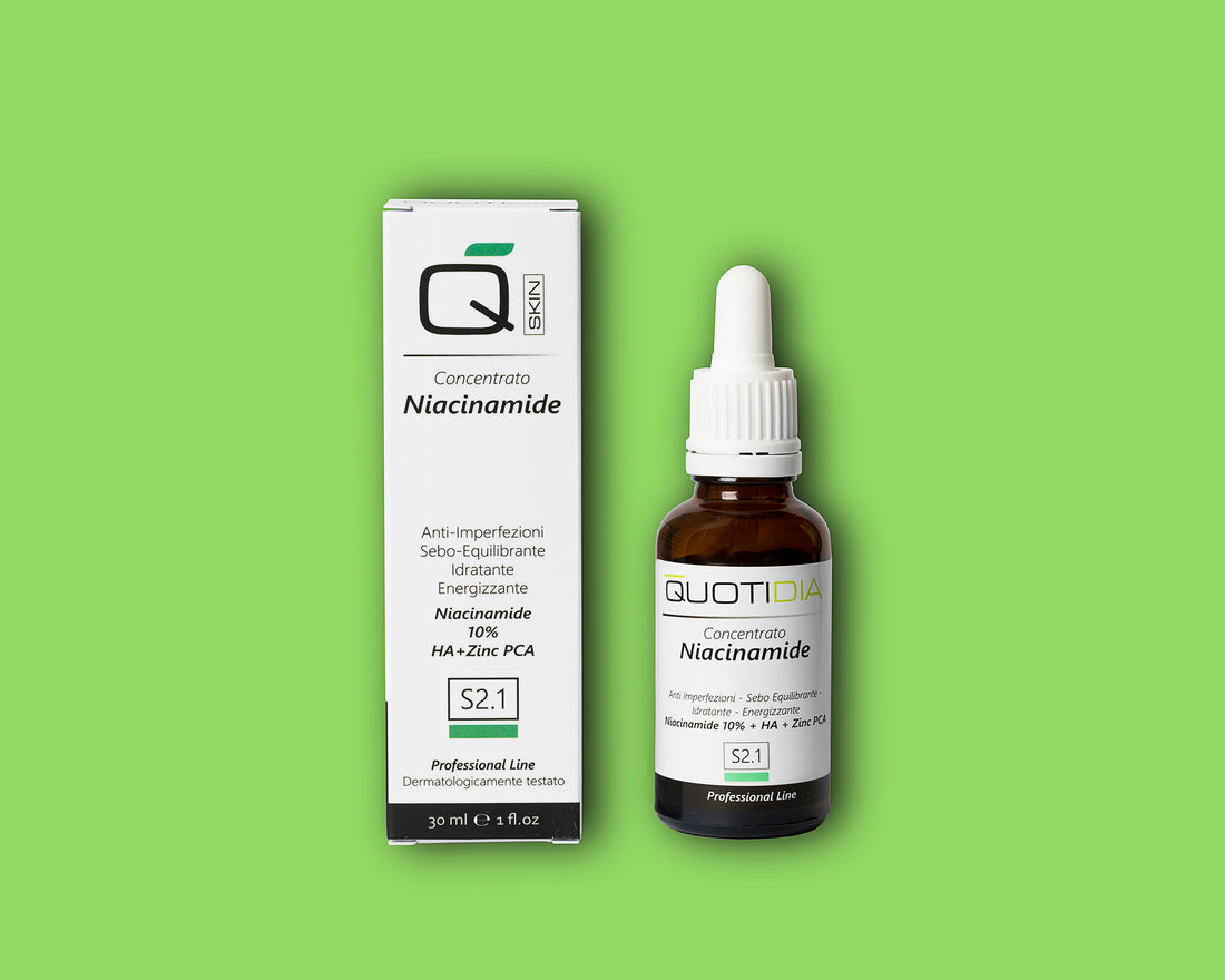 Siero Viso, Niacinamide, Anti Acne, Idratante, Energizzante, Antirughe, Antietà, Seboequilibrante